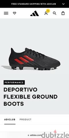 Adidas Football Shoes Original حذاء اديداس اصلي من الوكيل 0