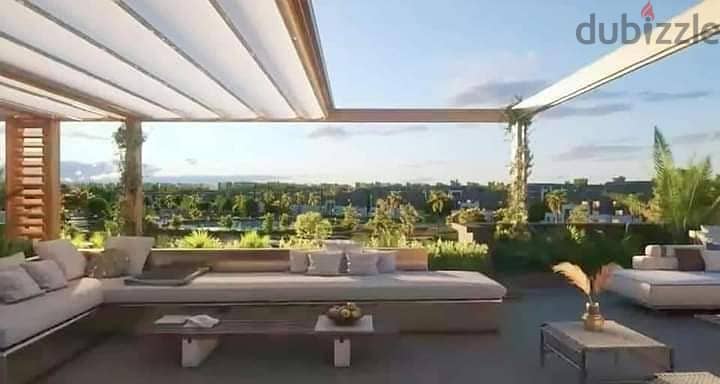 Penthouse with the best view, 225 sqm, with a roof of 125 sqm, for sale in Taj City Compound, New Cairo, with a 5% down payment 17