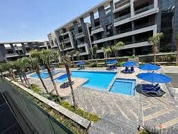 apartment 171 m facing north open view landscape & water feature ready for move in New Cairo la Vista El Patio Oro compound 1