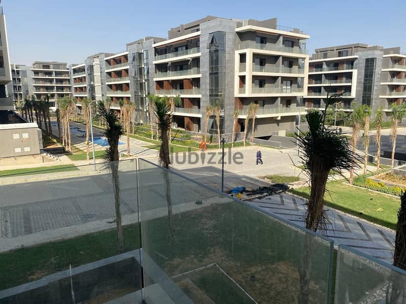 apartment 171 m facing north open view landscape & water feature ready for move in New Cairo la Vista El Patio Oro compound 7
