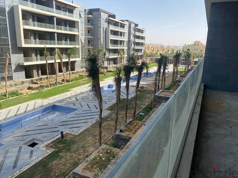 apartment 171 m facing north open view landscape & water feature ready for move in New Cairo la Vista El Patio Oro compound 8