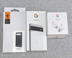 Google pixel 6a, Pixel buds A-series, Spigen case موبايل، سماعه بيكسل