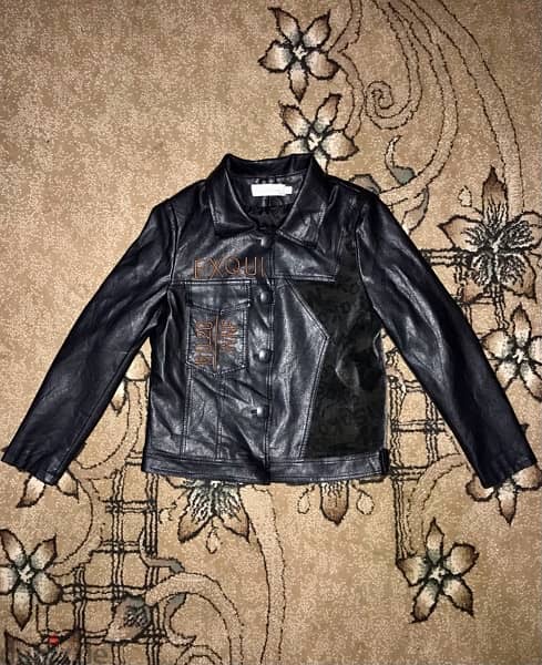 جاكيت جلد طبيعي ماركة أسبانية | Real Leather Jacket Brand Misako Spain 2
