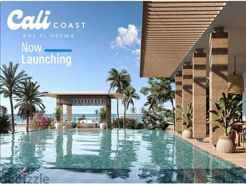 With a 5% down payment, own a chalet with a private garden area, finished, with a two-year receipt, in Ras El Hekma, North Coast - Cali Coast 7