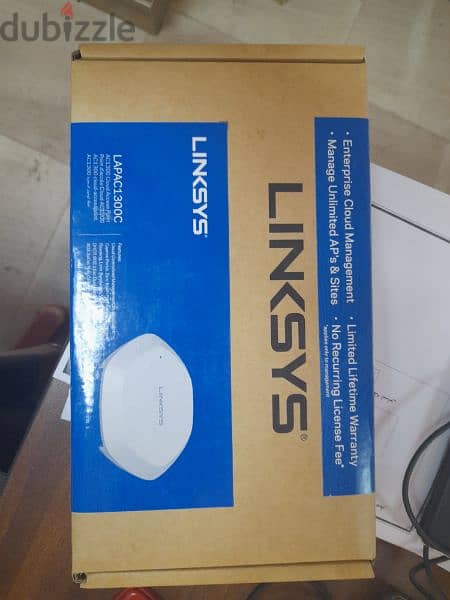 Linksys Cloud Managed AC1300  WIFI 5 Indoor Wireless Access Point 1