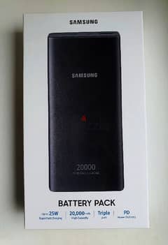 Samsung 25W Fast Charger Power Bank 20000mAh 0