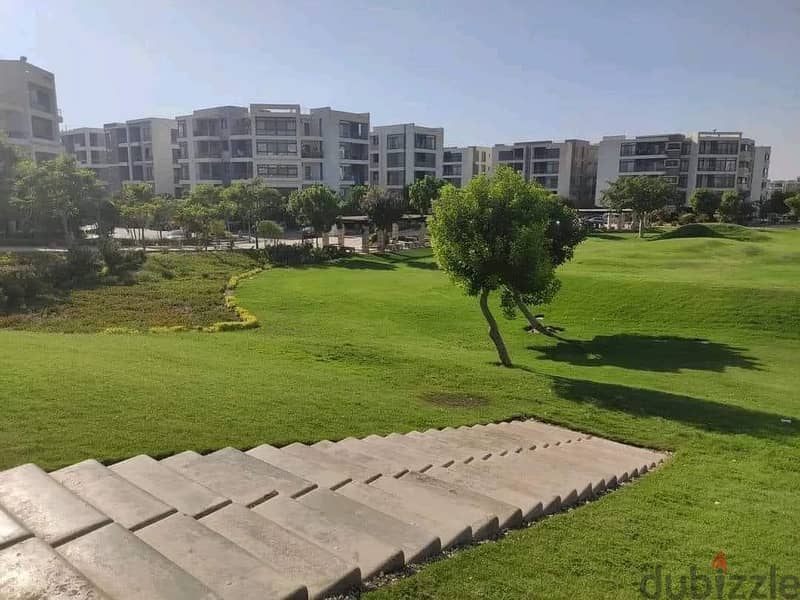 Apartment on the pool view, 133 m, 3 rooms, for sale in Taj City Compound, the best location in the settlement, with a down payment starting from 5% 2