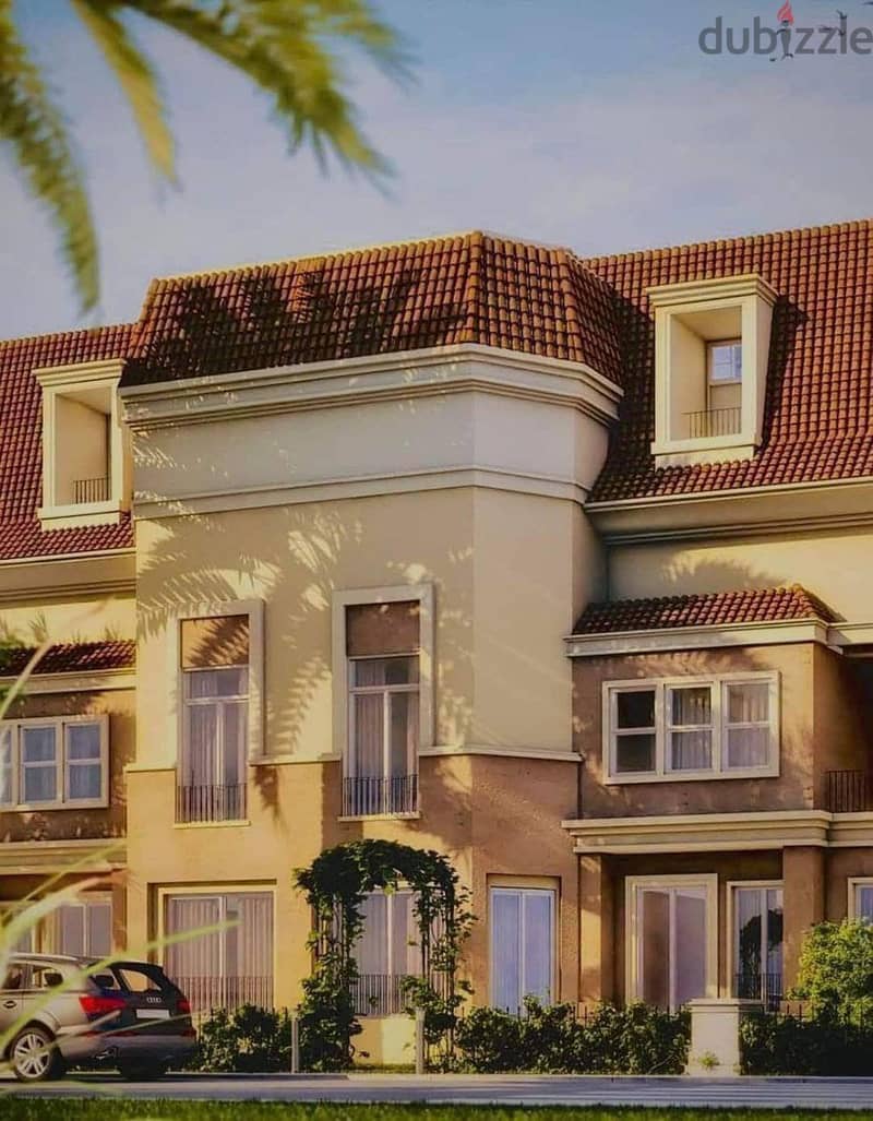 175 sqm townhouse villa in Saray, receipt for 6 months, in a special location, next to Hyde Park and minutes from 90th Street, Fifth Settlement 2