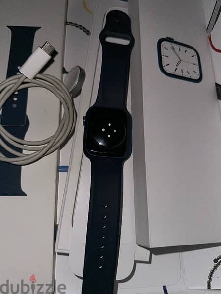 ساعة أبل الاصدار 7 مقاس - شريحة ألكترونية 45mm - ‏Apple Watch Series 7 3