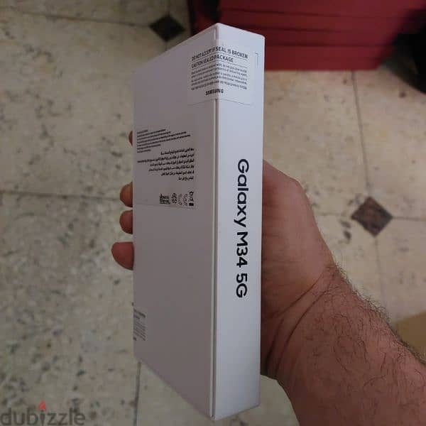سامسونج جوال جالكسي M34 5G (ازرق شلال، 8GB، تخزين 128GB) 3