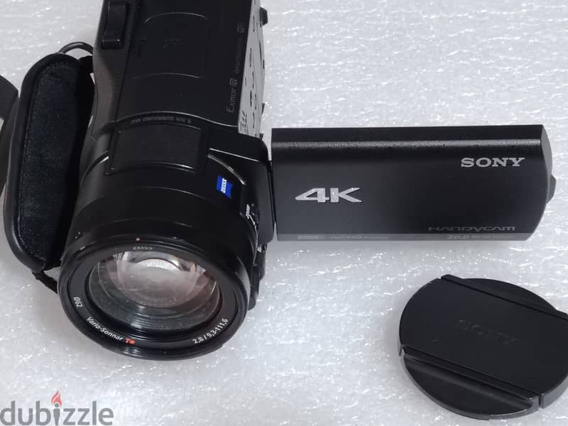 سوني فيديو 4k كام : Sony FDR-AX100e 20m 4K Ultra HD  Camcorder 2