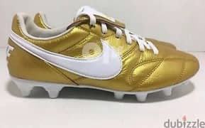 جزمه كوره نايك اصلي مقاس ٤٣  Nike premier 2 gold football shoes 0