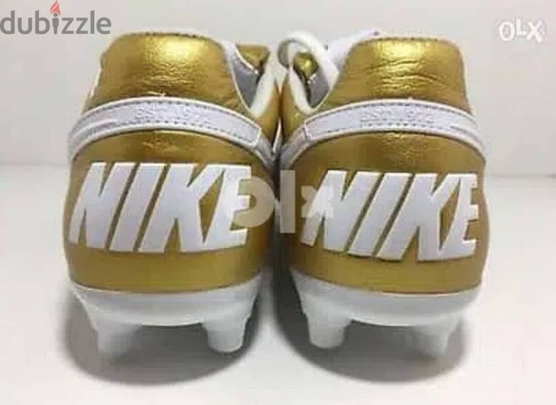 جزمه كوره نايك اصلي مقاس ٤٣  Nike premier 2 gold football shoes 2