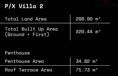 فيلا للبيع بأخير موقع على بالم هيل PX، السادس من أكتوبر فيلا طابقين مع بنتهاوس مساحة (أرضي + 1) 220 م² أرض 298 م² 5٪ مقدم على 7 سنوات 2