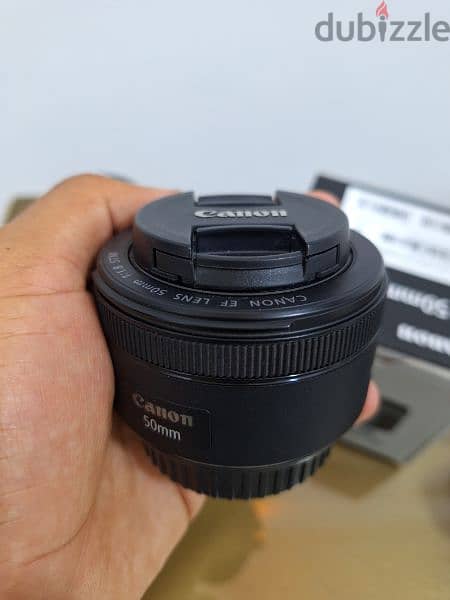 Canon 250D + lens 50 mm f1.8 + lens 18 55 + memory استعمال خفيف جدا 12