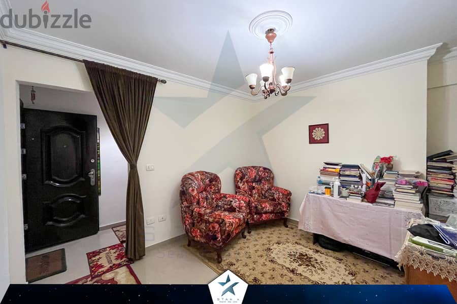 شقة فاخرة للبيع بـ كفر عبده - شارع سانت جيني 6