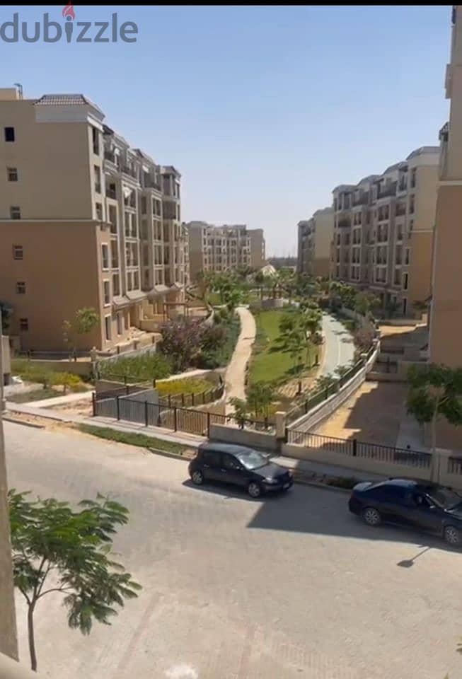 Apartment for sale in Sarai Compound (4 rooms), 10% down payment, installments for 8 years, floor 2 8