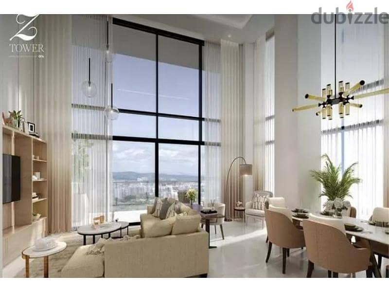 Apartment for sale in a prime location in Zed Towers - Zed West, Sheikh Zayed 9