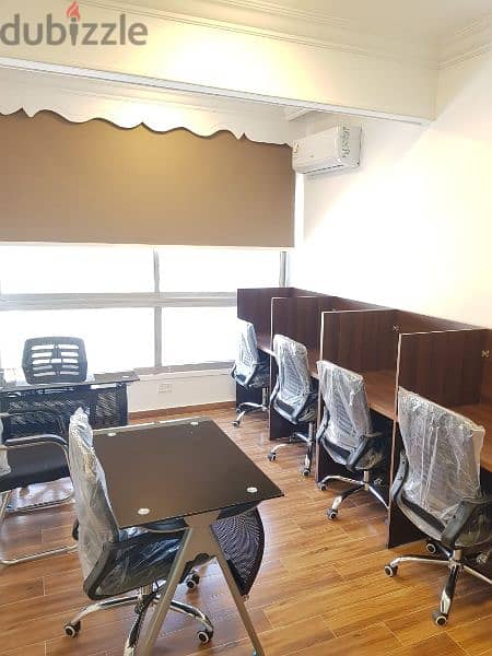 غرف مكتبية مفروشة و مجهزة  work space 6