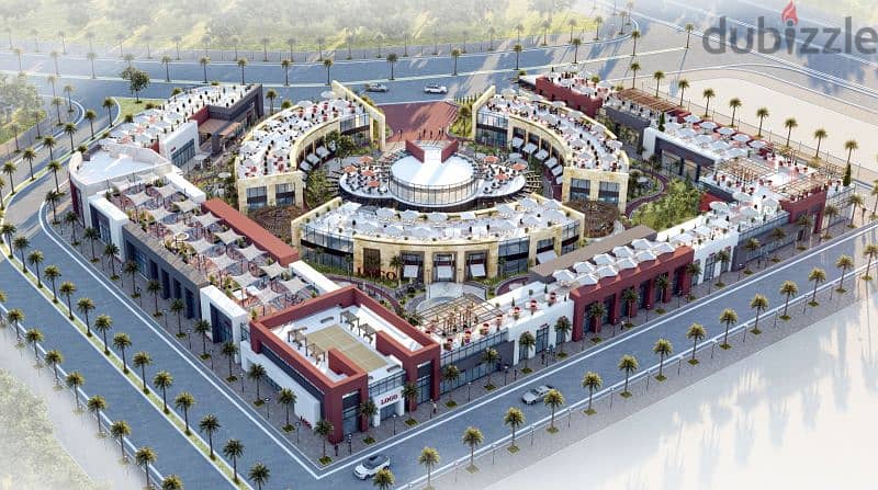 محل تجاري للبيع في أول open air mall في مدينة العاشر من رمضان . 2