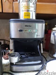 mienta esspresso coffe machine ماكينة قهوة اسبرسو ميانتا