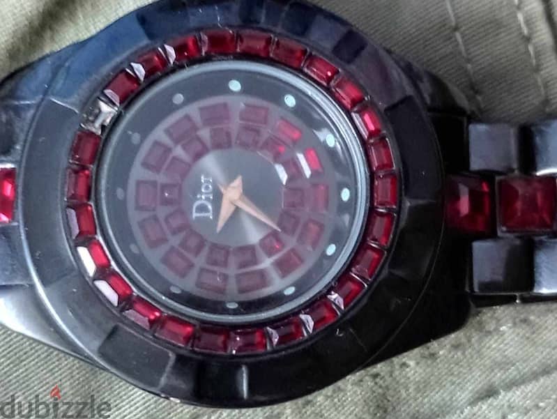 ساعه dior austria crystal watch ديور كريستال 1