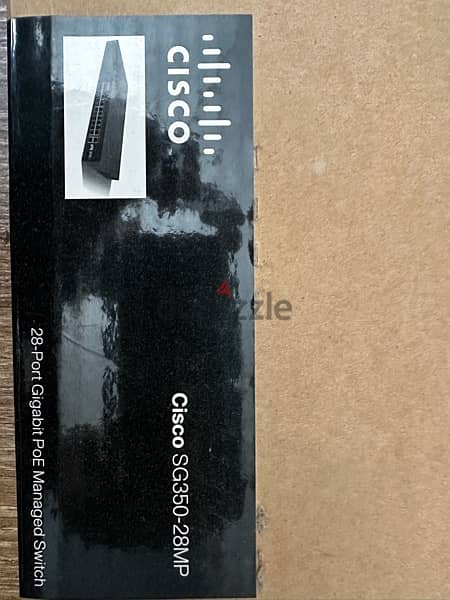 Cisco switch SG350-28MP 0