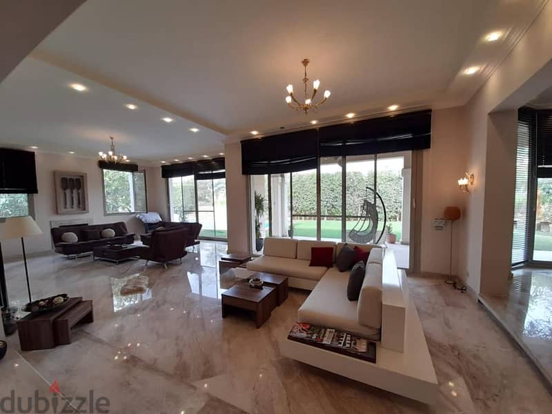For Rent Luxury Villa Golf View in Compound Lake View 0