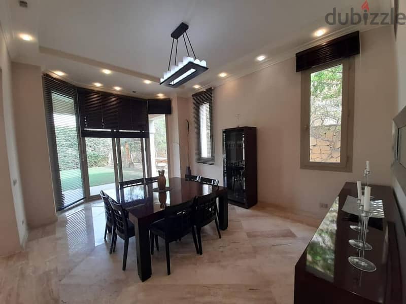 For Rent Luxury Villa Golf View in Compound Lake View 4