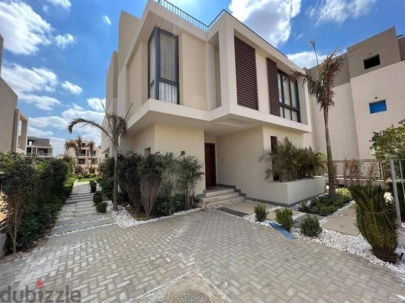 For sale villa 282m in Sodic The States with luxury finishing in the heart of Sheikh Zayed next to Emaar Misr with installments 1
