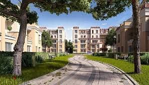 Apartment for sale double view with a down payment starting from 10% and installments over 8 years phase (Jazell) in Saray 7