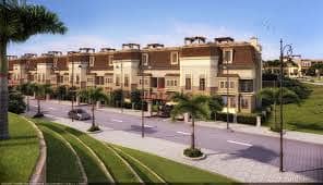 Apartment for sale double view with a down payment starting from 10% and installments over 8 years phase (Jazell) in Saray 8
