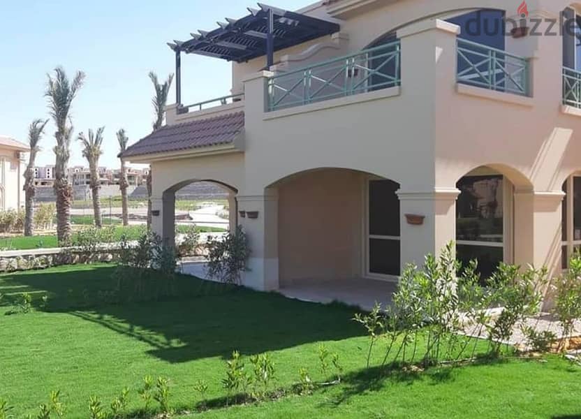 Chalet ready to move in, immediate receipt, fully finished, directly on the sea, in La Vista Ain Sokhna 3