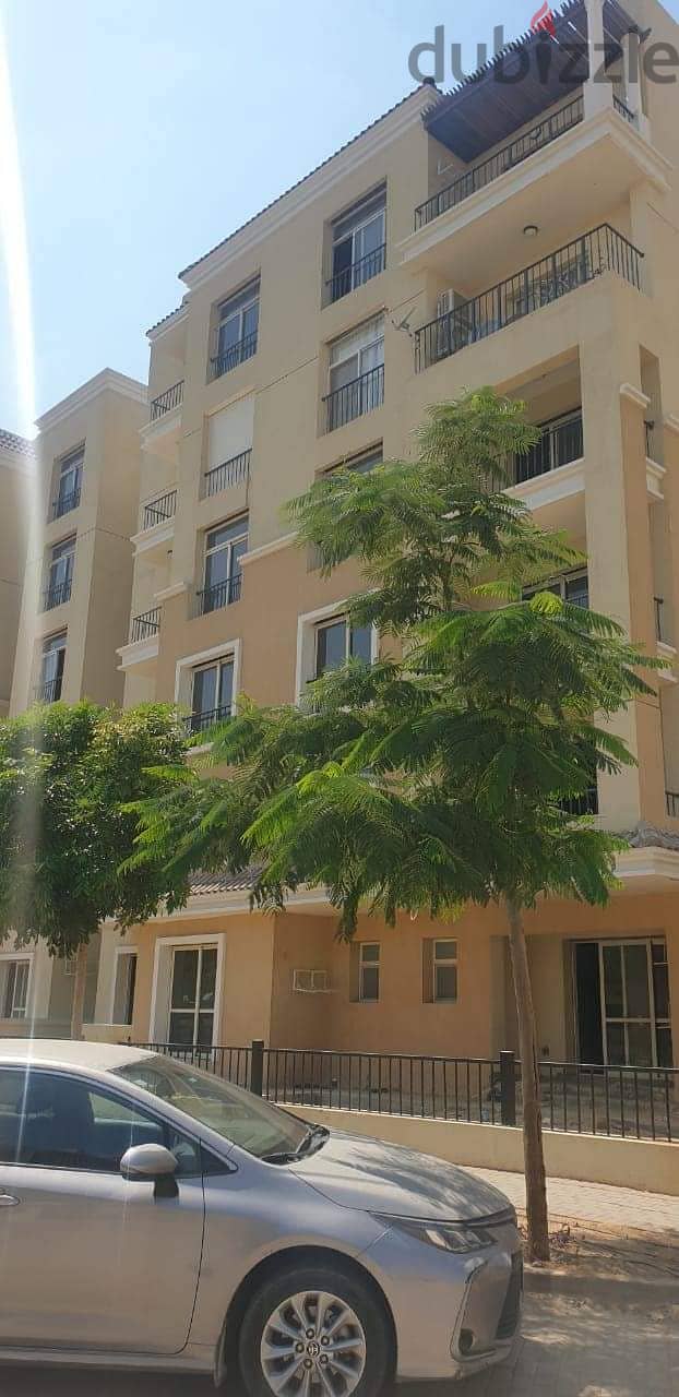 Duplex with 10% down payment for sale, 136 sqm + 20 sqm garden, in Sarai Compound, New Cairo, Sheya Phase 11