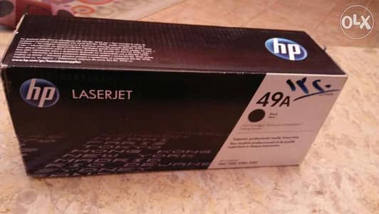 حبارة ليزر جت hp جديدة ولم تستخدم