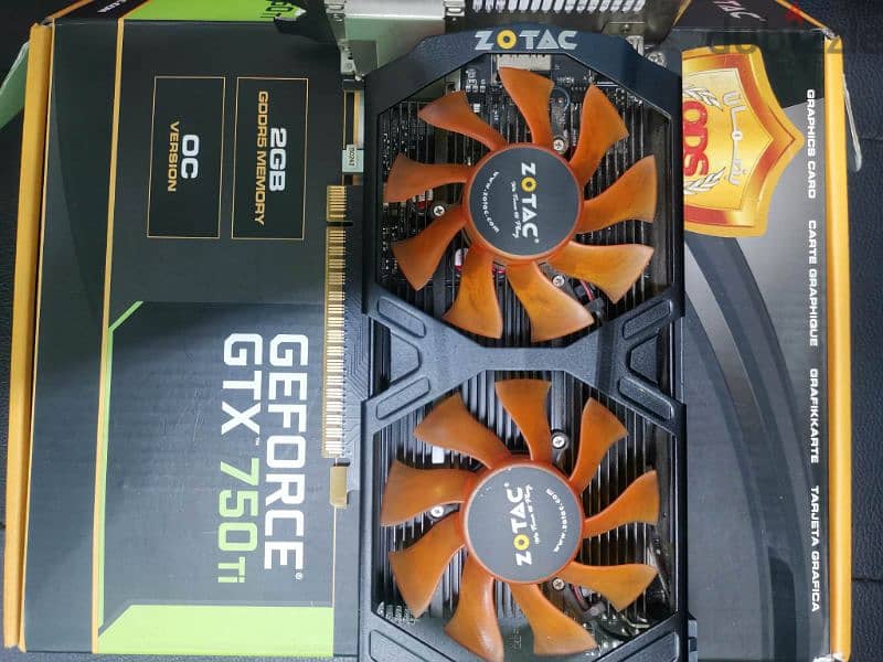 zotac gtx 750 ti OC 2GB GDDR5 0