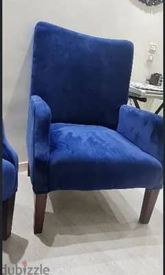 ٢ كرسي قطيفة ( ٣٥٠٠ للكرسي الواحد)