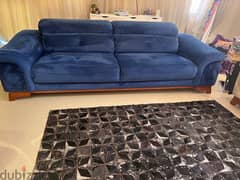 Turkish used living room for sale ليفينج روم تركي  جيدا جدا للبيع لقطة 0