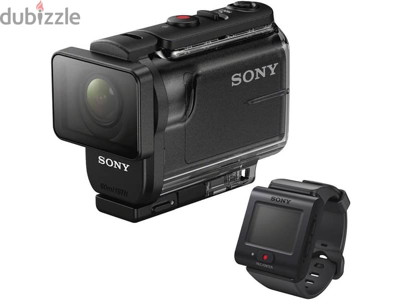 Sony HDR-AS50R Action Cam with Wi-Fi, Bluetooth and Live-View Remote 0