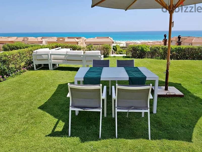 Excellent sea view + attractive price chalet for sale in Ain Sokhna - Telal Sokhna 2