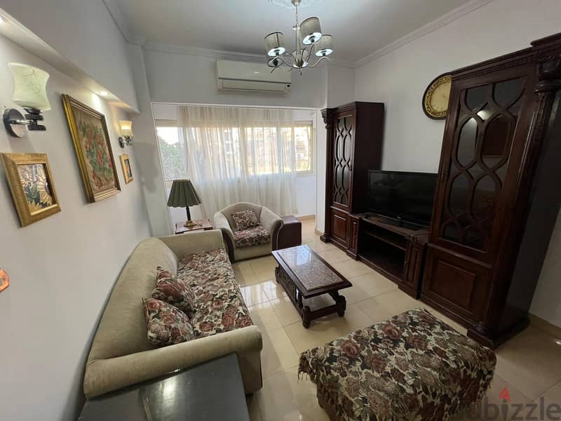 Furnished apartment for rent in degla elmaadi شقه للايجار فى دجله 2