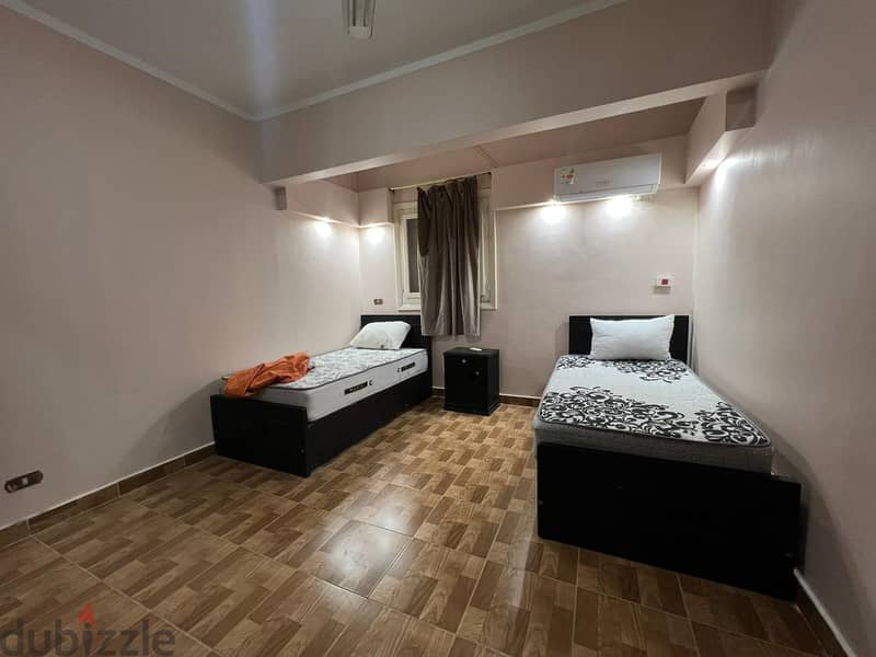 Furnished apartment for rent in degla elmaadi شقه للايجار فى دجله 5