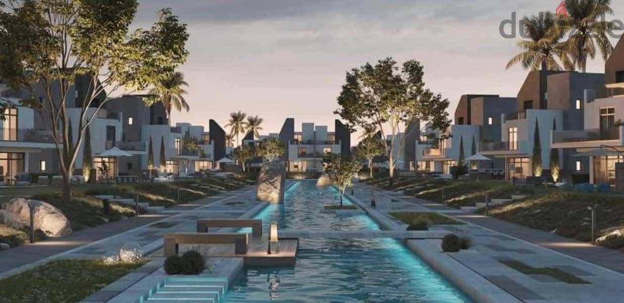 Town house villa resale  from Rivers Misr Development Company in New Sheikh Zayed 2