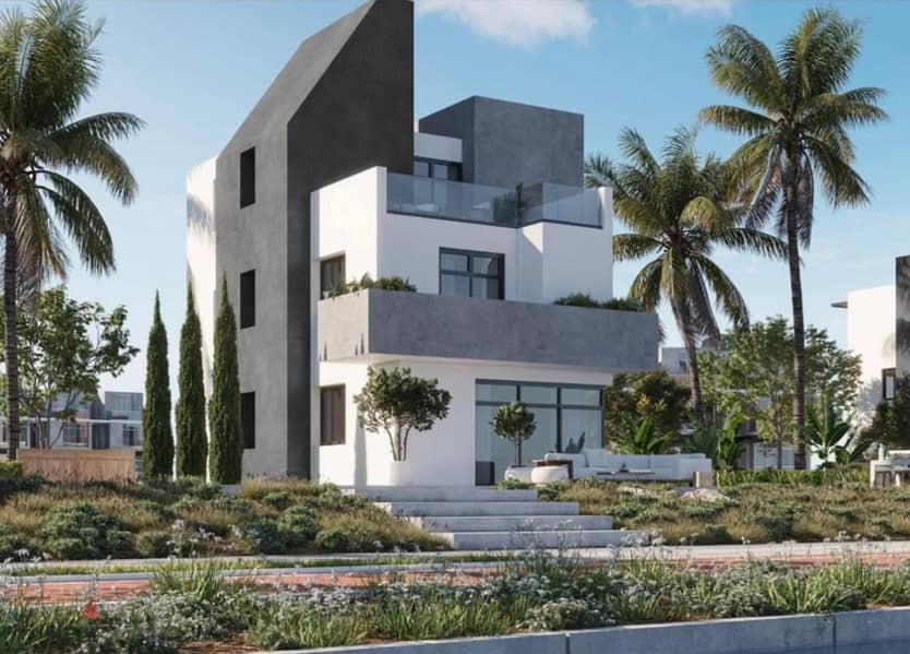 Town house villa resale  from Rivers Misr Development Company in New Sheikh Zayed 3