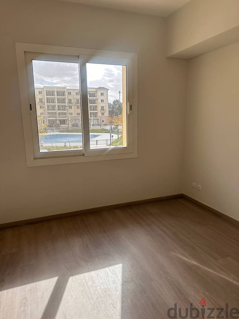 Apartment For Rent Mivida new cairo 171 sqm 3 bed with kitchen and a/c pool view شقه للايجار ميفيدا التجمع الخامس 2