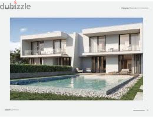 Twin House for sale 258 m  with pool  In North Coast Ras El Hekmah Deliver after 2 Years Prime Location 9