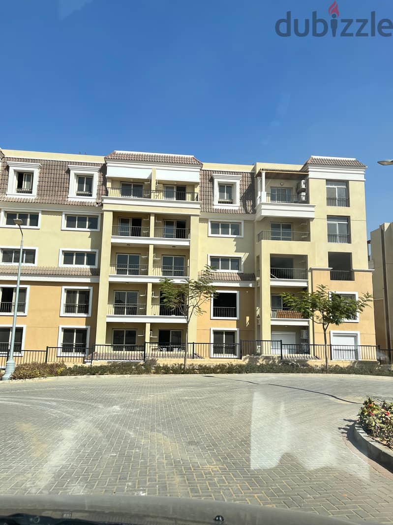 70 sqm ground floor studio with 33 sqm garden for sale in Sarai Compound, Esse phase, the newest Sarai phase, make reservations 21