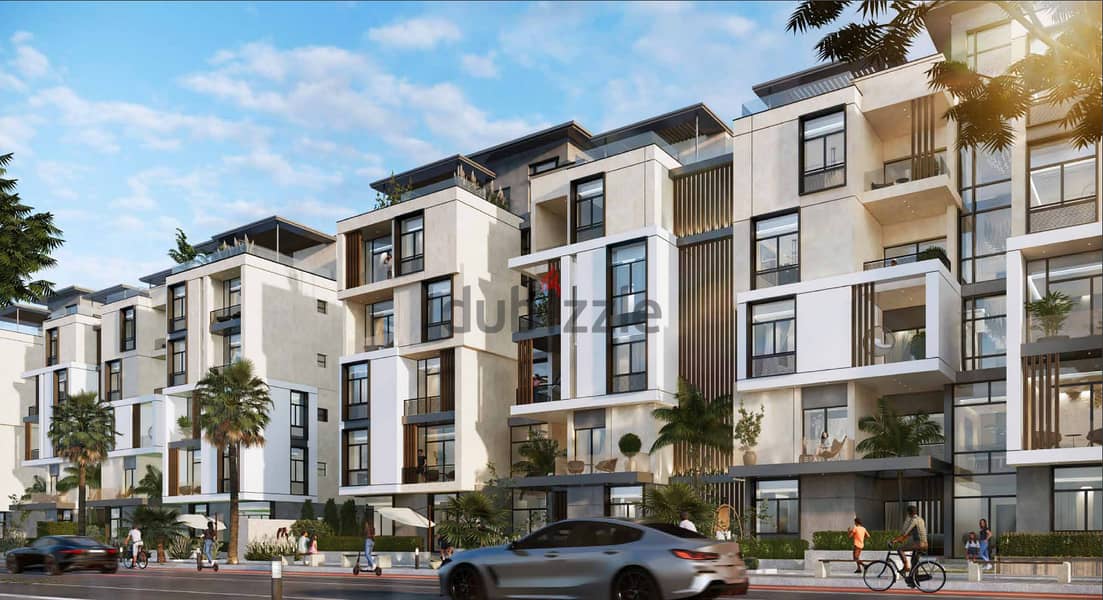Fully finished apartment from Hani Saad with a 21% discount and installments over 8 years directly on the 26th of July axis next to Mall of Arabia 1