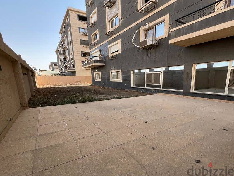 Own a fully finished ground floor apartment in a garden in Sephora Compound 1