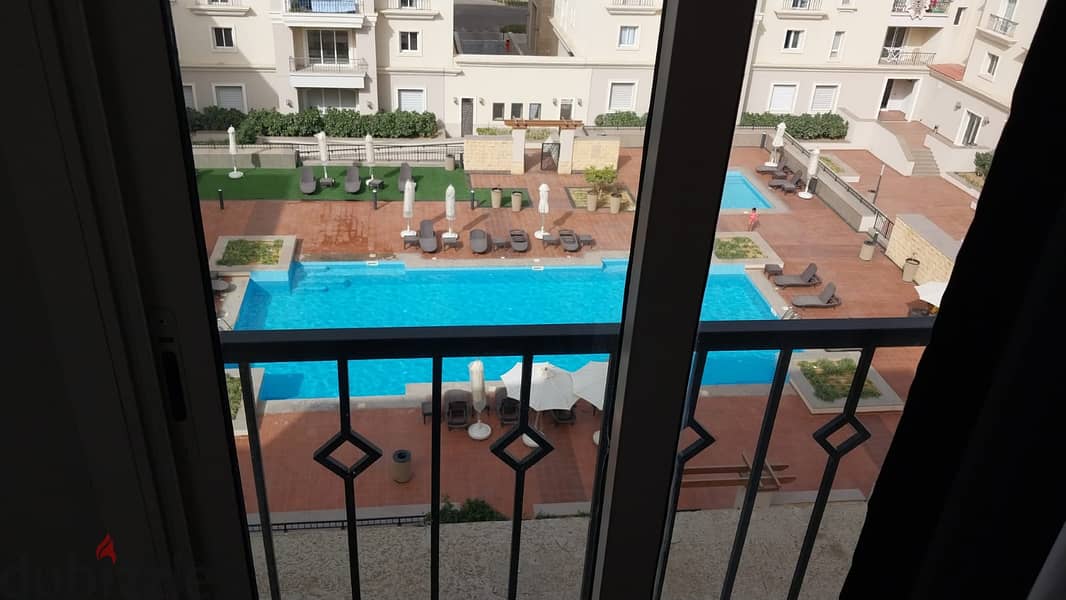 شقة للايجار فى ميفيدا التجمع الخامس غرفتين متشطبة بالفرش Apartment For Rent in Mivida New Cairo 7